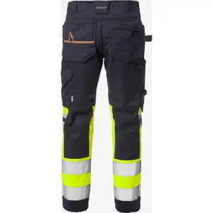 Class 1 high visibility work trousers Fristads 2163 ATHF image-1