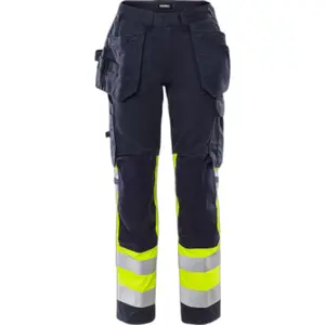High visibility work trousers class 1 for women Fristads 2171 ATHF image-0