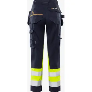 High visibility work trousers class 1 for women Fristads 2171 ATHF image-1