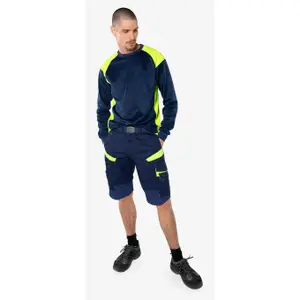 Calções das Bermudas Fristads 2562 STFP image-1