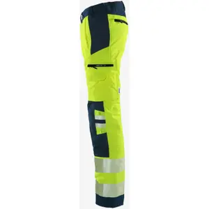 High visibility work trousers class 2 Fristads Outdoor Flexforce image-2