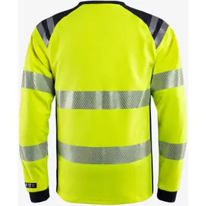 High visibility long sleeve T-shirt class 3 Fristads 7359 TFL image-1