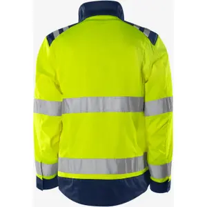 Class 3 reflective jacket Fristads Green 4067 GPLU image-1