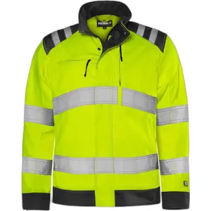 Class 3 reflective jacket Fristads Green 4067 GPLU image-0
