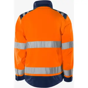Class 3 reflective jacket Fristads Green 4067 GPLU image-1