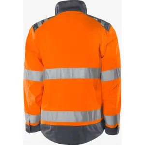 Class 3 reflective jacket Fristads Green 4067 GPLU image-1