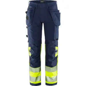 Class 1 high visibility work trousers Fristads Outdoor 2643 GSTP image-0