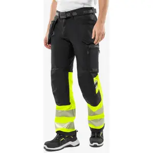 Class 1 high visibility work trousers Fristads Outdoor 2643 GSTP image-1