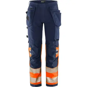 Class 1 high visibility work trousers Fristads Outdoor 2643 GSTP image-0