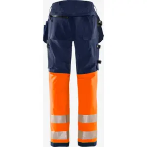Class 1 high visibility work trousers Fristads Outdoor 2643 GSTP image-1