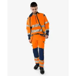 Spodnie robocze wysokiej widoczności klasa 2 Fristads Outdoor 2644 GSTP image-1