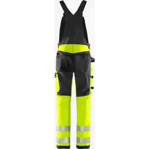 High-visibility bib overalls class 2 Fristads Stretch 1031 GSTP image-1