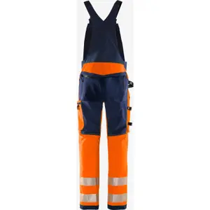High-visibility bib overalls class 2 Fristads Stretch 1031 GSTP image-1