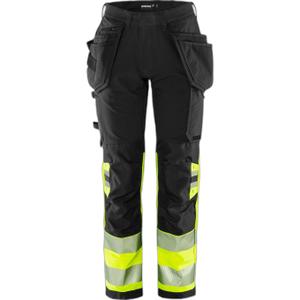 134237-196-pantalon-de-trabajo-de-alta-visibilidad-clase-1-mujer-fristads-outdoor-2643-gstp-amarillo-de-alta-visibilidad-negro
