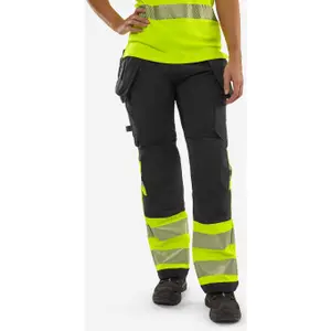 High visibility work trousers class 1 for women Fristads Outdoor 2643 GSTP image-1