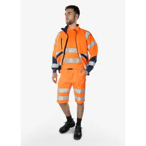 High-visibility class 2 shorts Fristads Green 2650 GPLU image-1