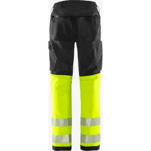 Class 1 high visibility work trousers Fristads Green 2647 GSTP image-2