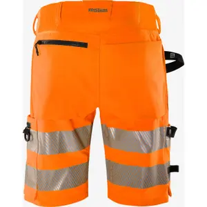 Bermudas de alta visibilidad clase 2 Fristads Green 2648 GSTP image-1