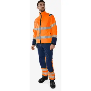 Class 3 reflective jacket Fristads Green 4647 GSTP image-1