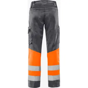 High visibility work trousers class 1 Fristads Green 2668 GPLU image-1