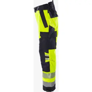 High-visibility bib overalls class 2 Fristads Airtech 2525 ATHR image-2