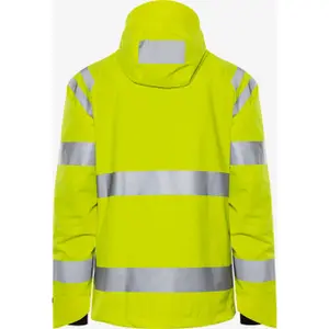 High-visibility waterproof jacket class 3 Fristads Shell 4680 Glps image-1