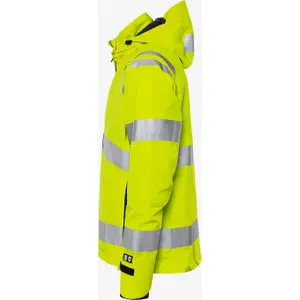 High-visibility waterproof jacket class 3 Fristads Shell 4680 Glps image-2