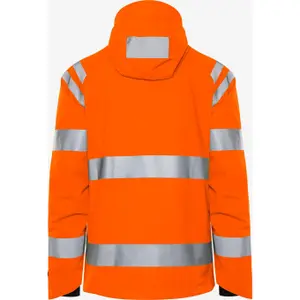 High-visibility waterproof jacket class 3 Fristads Shell 4680 Glps image-1