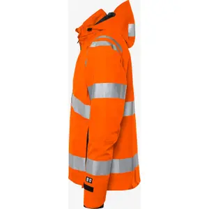 High-visibility waterproof jacket class 3 Fristads Shell 4680 Glps image-2