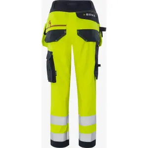 Women's Class 2 Stretch High-Visibility Work Trousers Fristads 2164 ATHF image-1