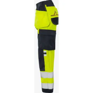 Women's Class 2 Stretch High-Visibility Work Trousers Fristads 2164 ATHF image-2