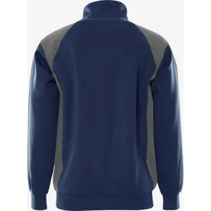 Zip-up cropped sweatshirt Fristads 7048 GSM image-1