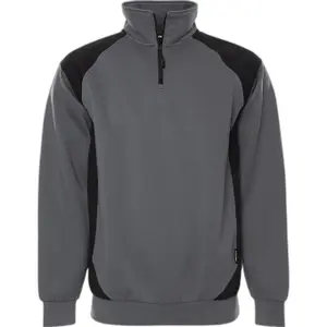 Zip-up cropped sweatshirt Fristads 7048 GSM image-0