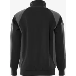 Zip-up cropped sweatshirt Fristads 7048 GSM image-1