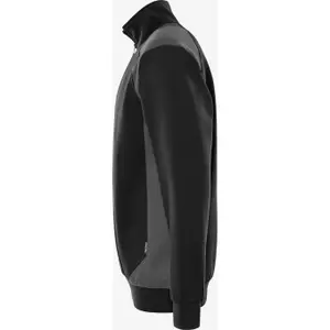 Zip-up cropped sweatshirt Fristads 7048 GSM image-2