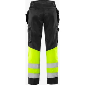 High visibility work trousers class 1 for women Fristads 2670 GPLU image-1