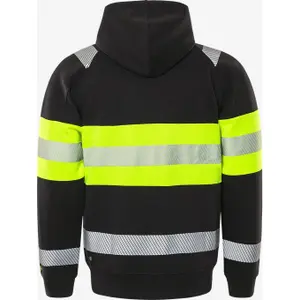 High visibility zip-up hoodie Fristads 7532 GKC image-1