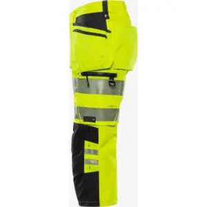 Spodnie robocze 3/4 w wysokiej widoczności klasa 2 Fristads 2666 GSTP image-2