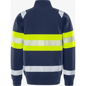 High visibility zip-up tracksuit jacket Fristads 7531 GKC image-1