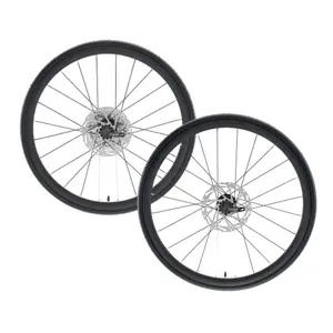 Pair of bicycle wheels Frog Bikes Road