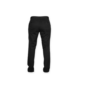 Women's stretch trousers without pleats Front Row image-1