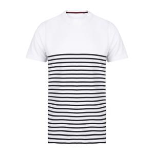 fr135-white-navy-t-shirt-front-row-wit-goud