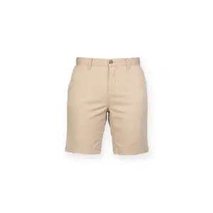 fr606-stone-stretch-chino-shorts-damen-front-row-stein