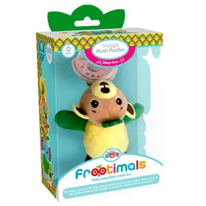 Soft toy pacifier Frootimals Bubba Tropibear image-1