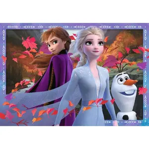 Puzzle 2 x 24 pieces Frozen image-1