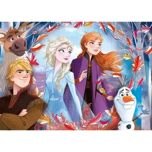 Puzzle of 2 x 20 2 x 60 pieces Frozen image-2