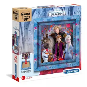 60 piece puzzle with frame Frozen image-0