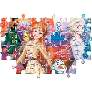 2x20-piece double puzzle Frozen image-3