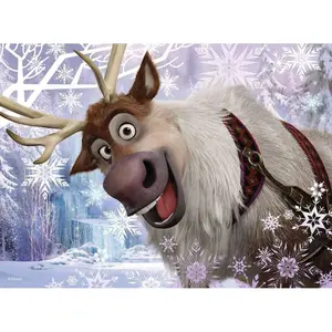 Lot of 4 puzzles of 12-16-20-24 pieces Frozen image-1