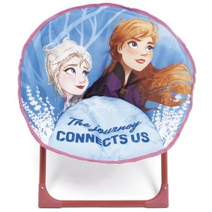 Round folding armchair Frozen